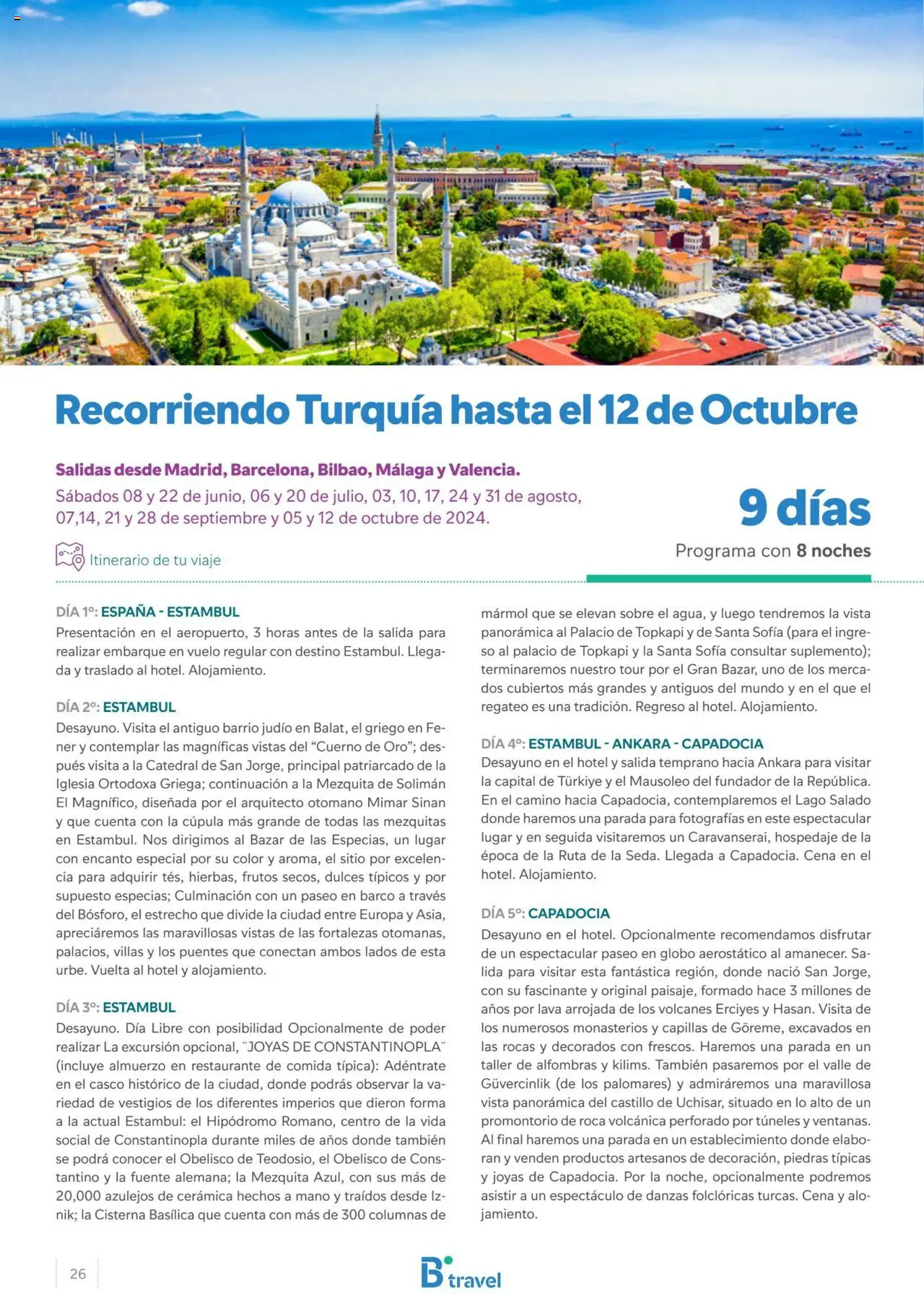 B the travel brand Turquía - Página de 26 - Válido desde 09/05/2024