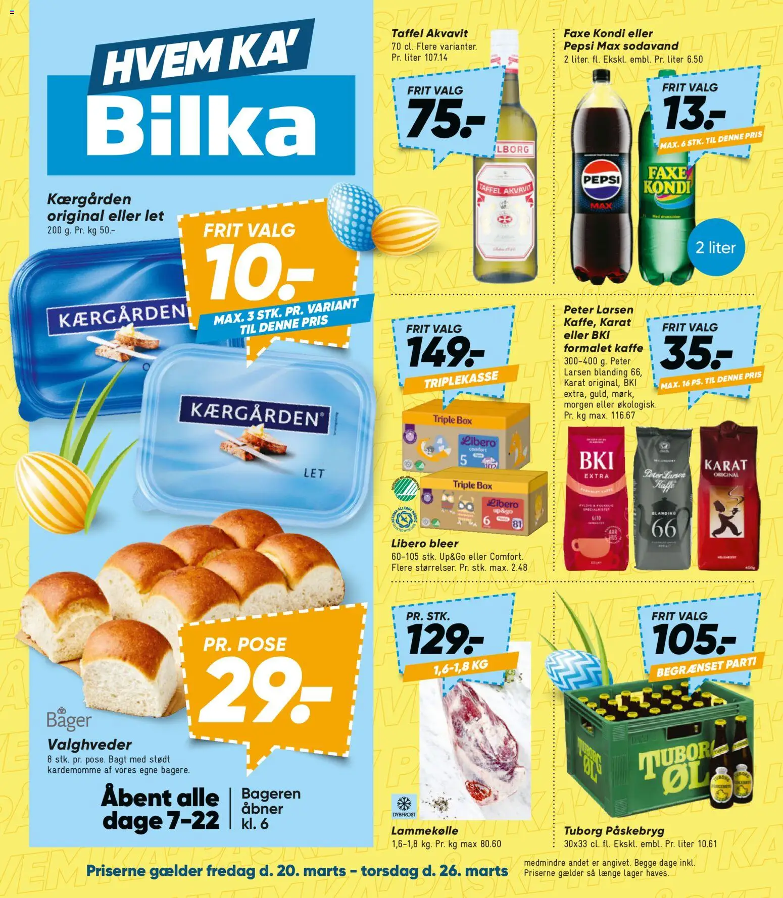 Bilka - Tilbudsavis uge 12 - side 1- gyldig fra 20/03/2026
