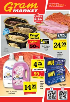 Podgląd Gram Market Gazetka ważny od 23.07.2025