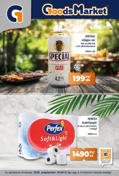 Előnézet Goods Market Akciós újság érvényes 2025.09.18.-tól