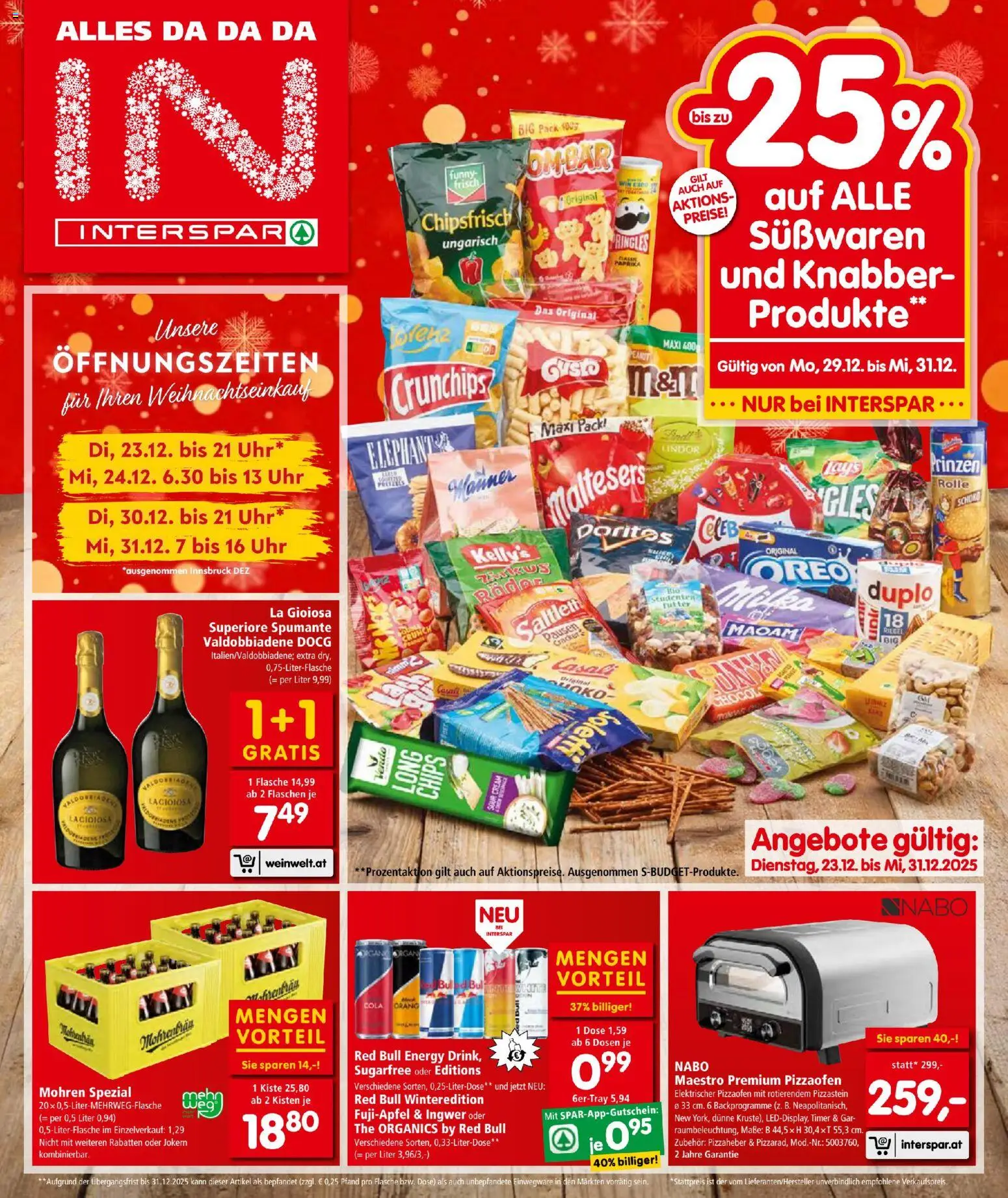 Interspar Flugblatt - Seite 1- gültig ab 23.12.2025