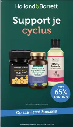Holland & Barrett - Folder geldig vanaf 15-09-2025