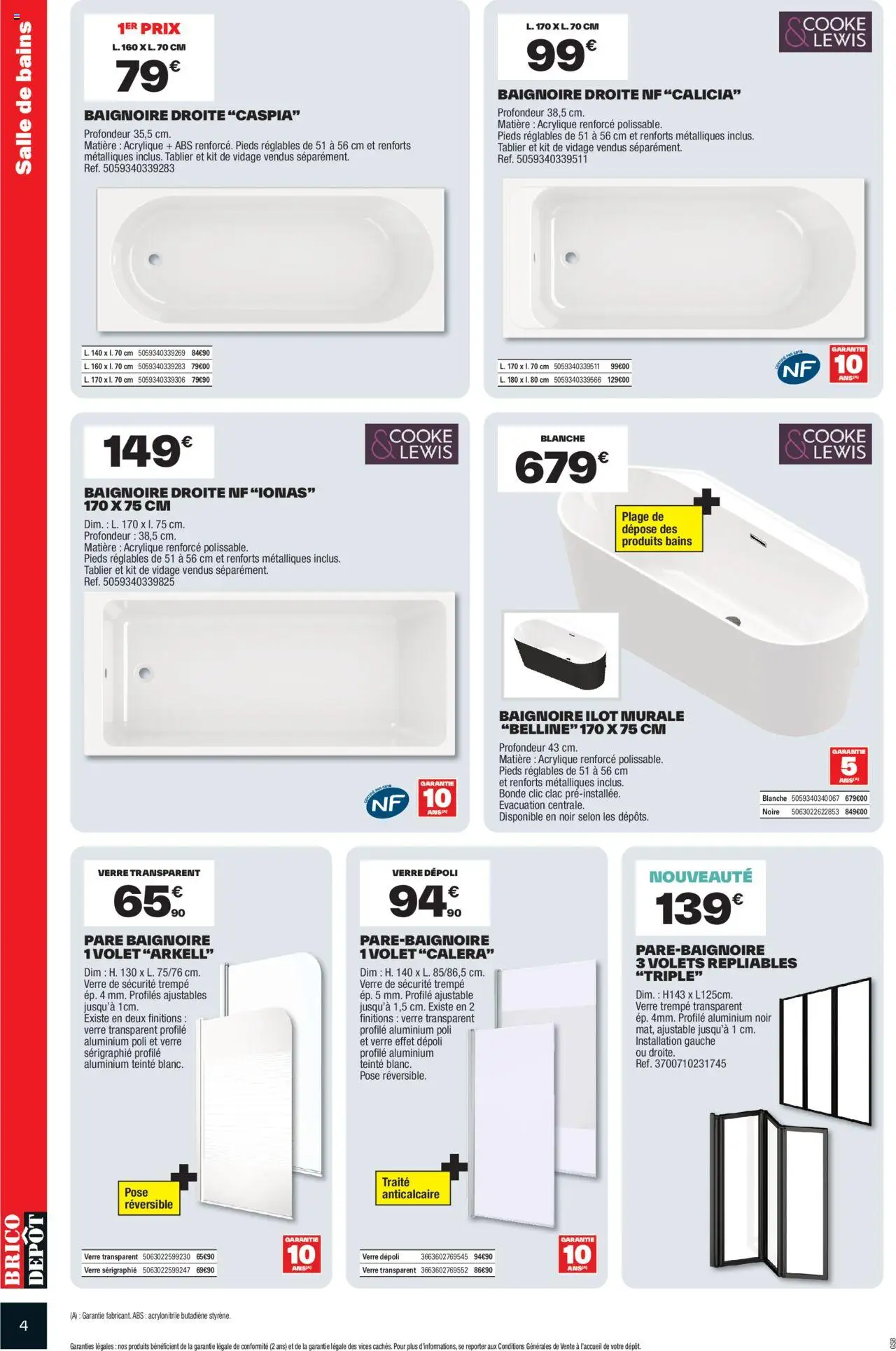 Brico Dépôt catalogue - page 4 - valable à partir du 18/07/2025