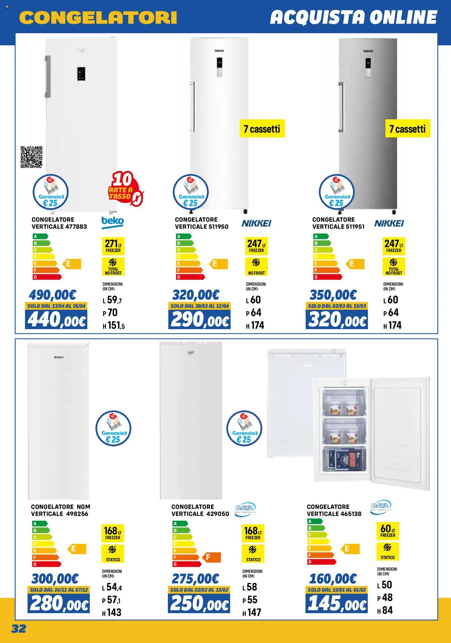 Orizzonte Elettrodomestici catalogo - pagina 32 - valido dal 01/11/2025
