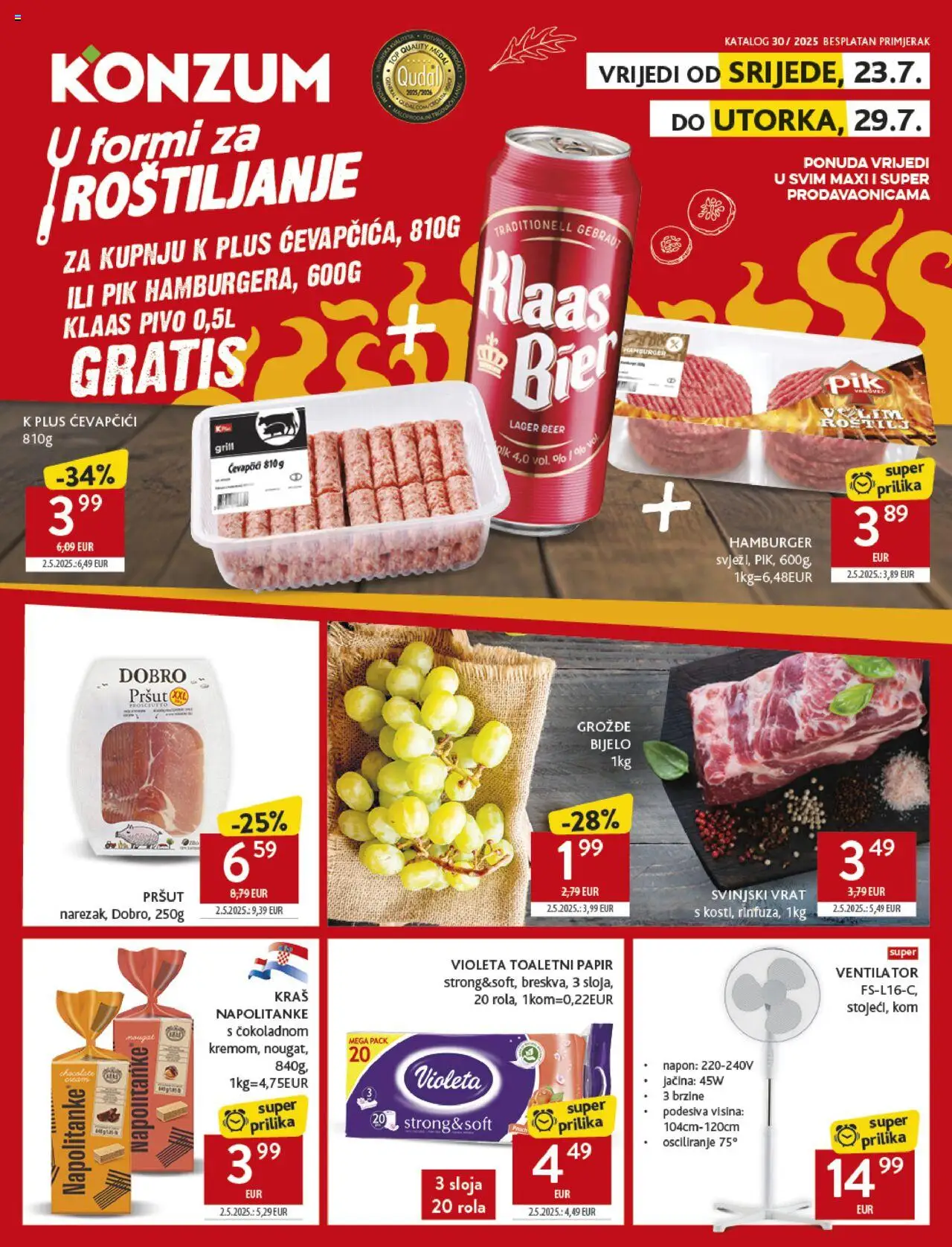 Katalog Konzum - stranica 1- važeći od 23.07.2025