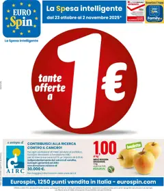Anteprima Volantino Eurospin	 valida dal 23/10/2025
