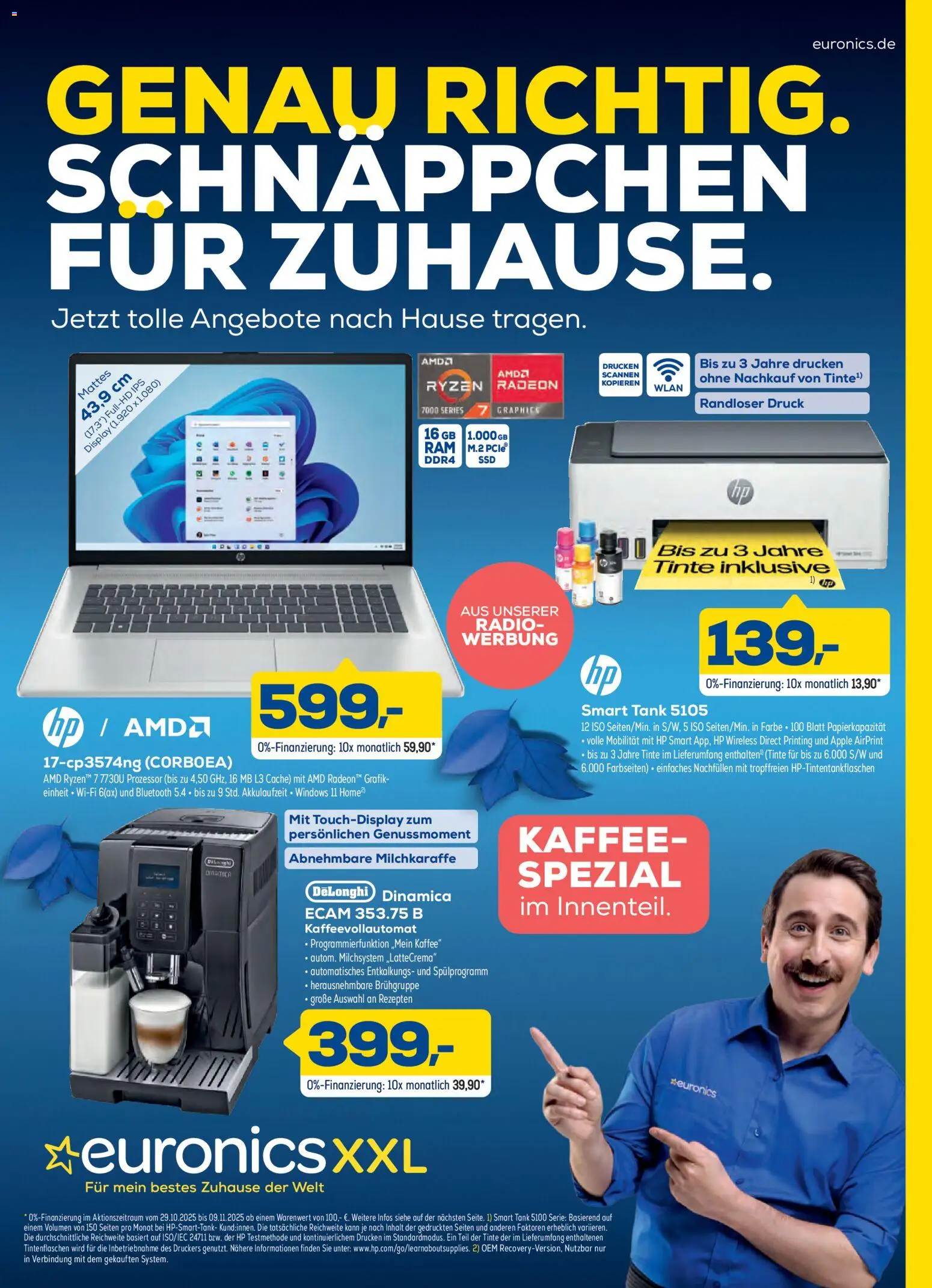 Euronics Prospekt 	 - Seite 1 - gültig ab 29.10.2025