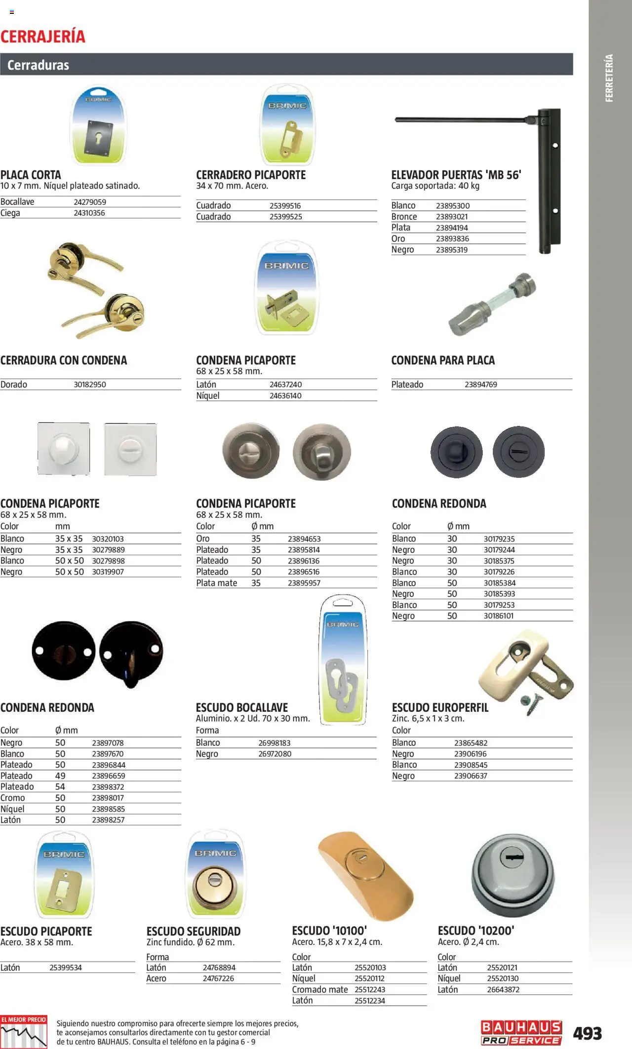 Bauhaus - ProService  - Página de 493 - Válido desde 24/02/2025