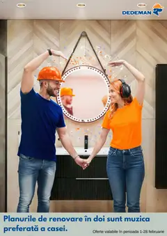 Catalog Dedeman valabil de la 01.02.2026