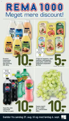 Forhåndsvisning Rema 1000 - Tilbudsavis gyldig fra 31/08/2025