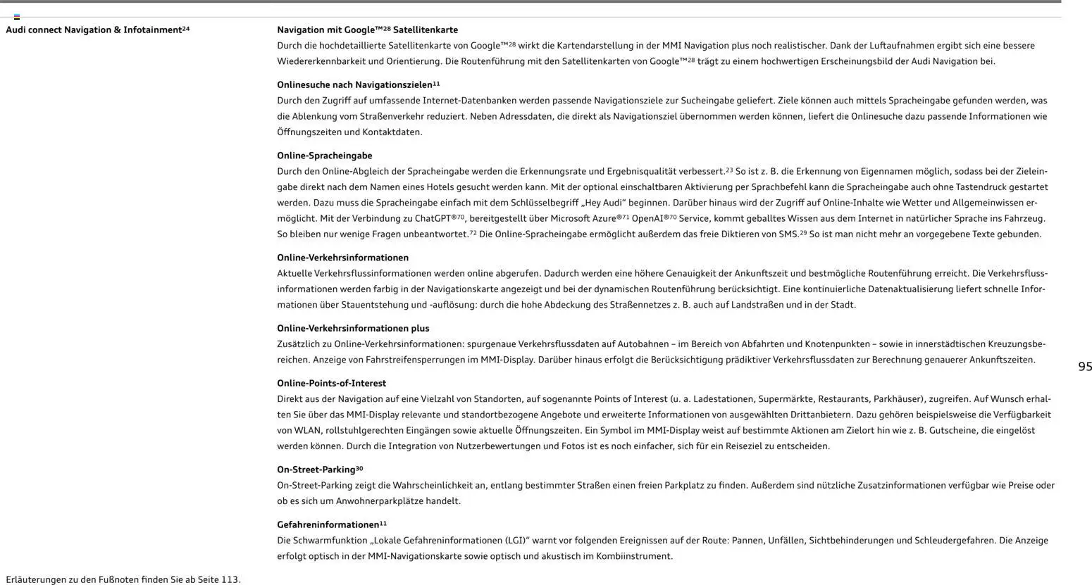 Audi e-tron GT - Seite 95 - gültig ab 28.10.2025