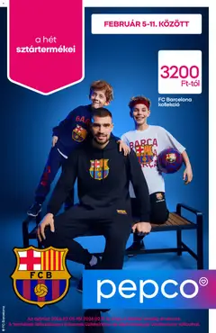 Előnézet Pepco Akciós újság érvényes 2026.02.05.-tól