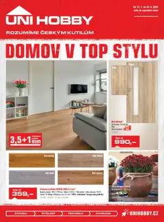 Náhled Uni Hobby leták platný od 31.07.2025