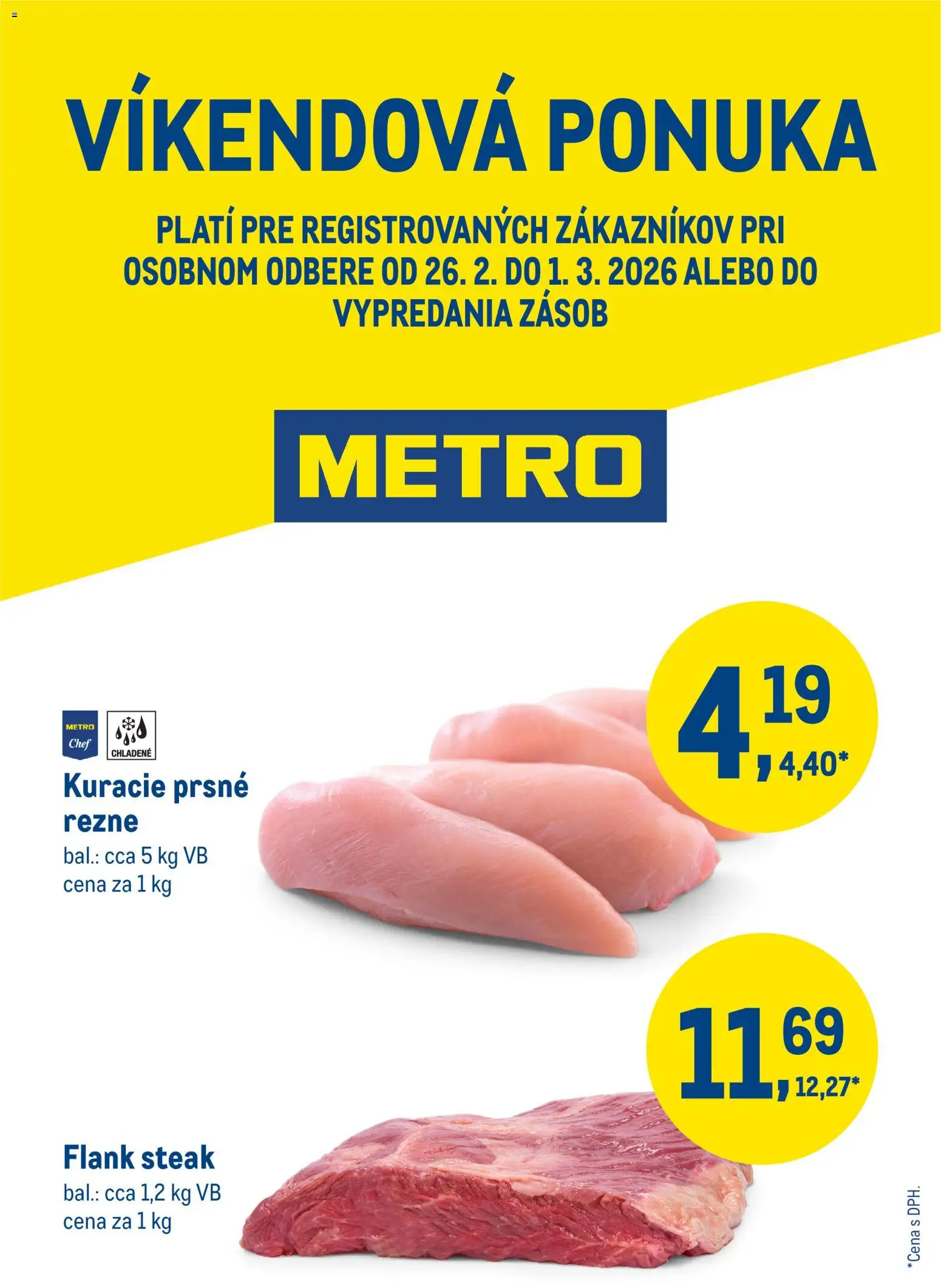 Metro Víkendová ponuka - strana 1- platný od 26.02.2026