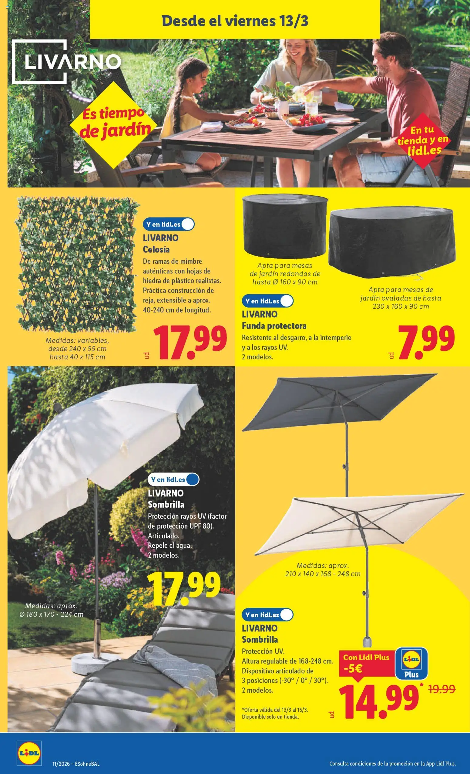 Lidl folleto de bazar - Página de 18 - Válido desde 09/03/2026
