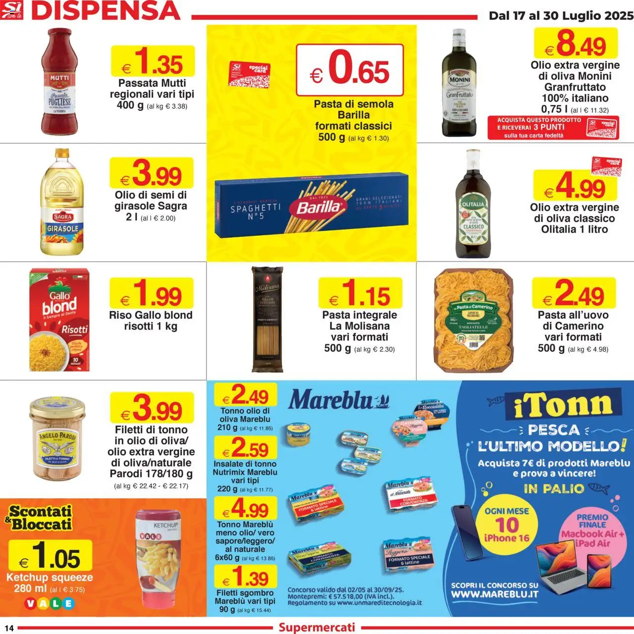 Volantino Sì con Te	 - pagina 14 - valido dal 17/07/2025
