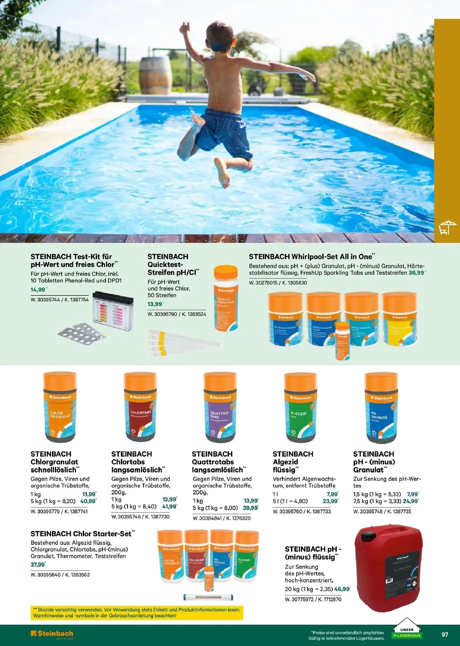 Lagerhaus Garten & Freizeit Katalog 2026 - Wien, Innsbruck - page 97- valid from 01.03.2026