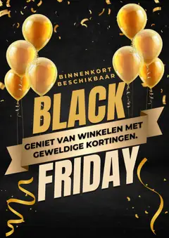 Coolblue - Black Friday aankondiging geldig vanaf 06/11/2025