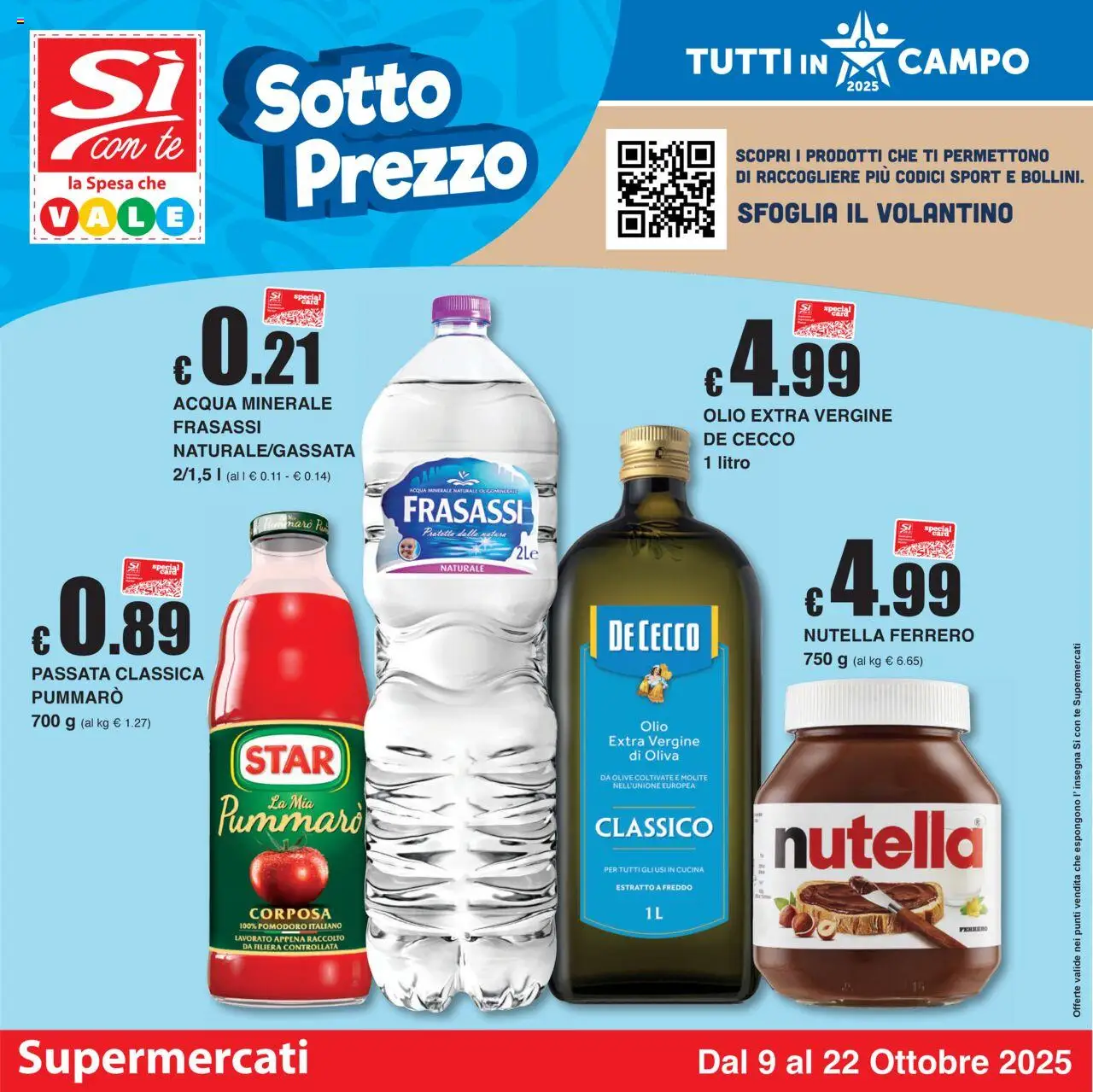 Volantino Sì con Te	 - pagina 1 - valido dal 09/10/2025