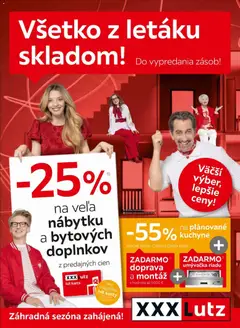 XXXLutz leták platný od 09.03.2026
