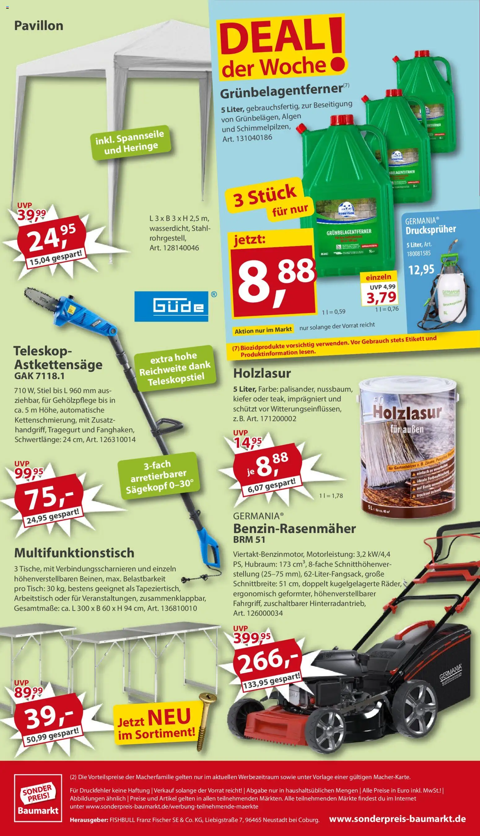 Sonderpreis Baumarkt Prospekt 	 - Seite 20 - gültig ab 28.02.2026