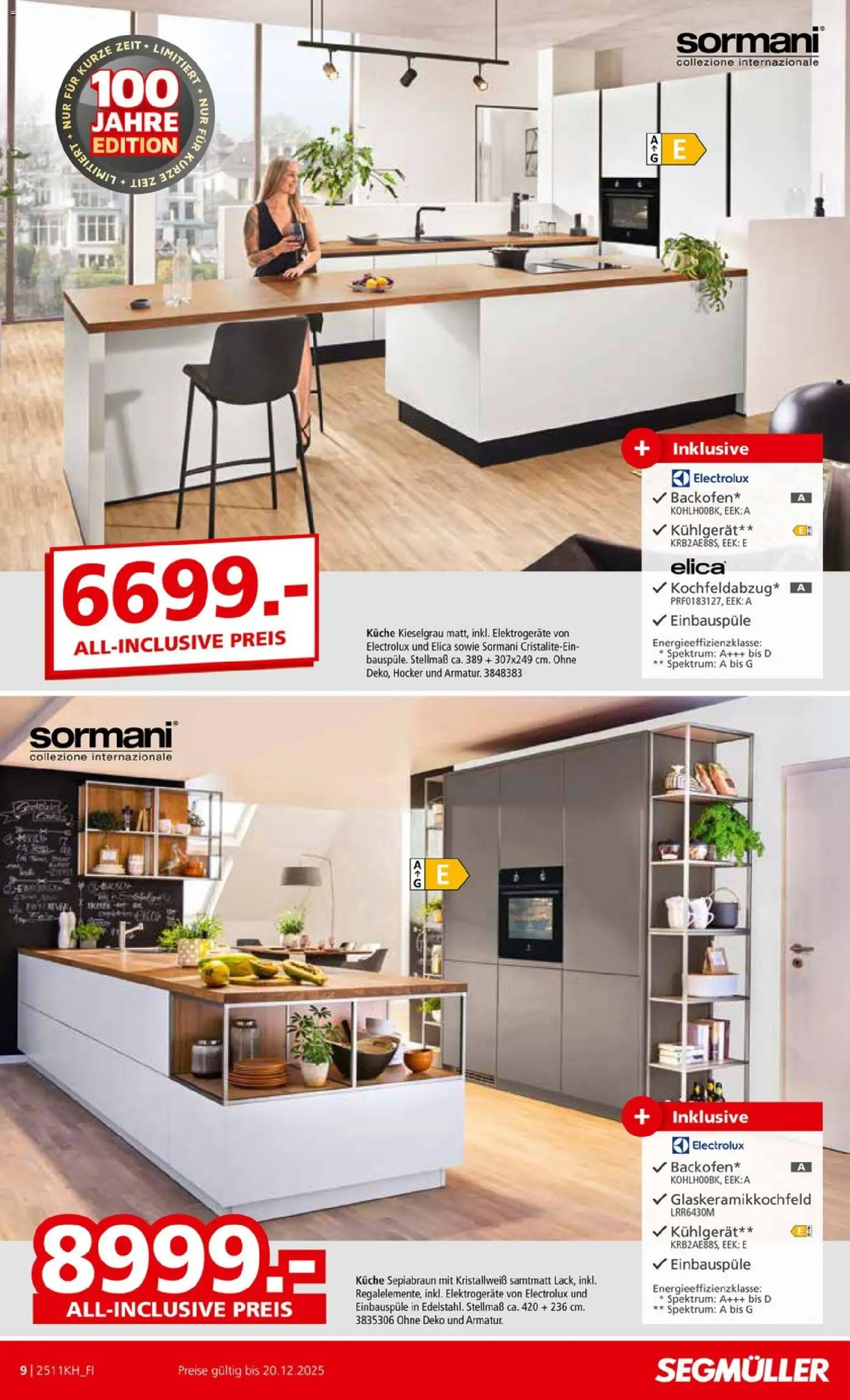 Segmüller Küchen Spezial - Seite 9 - gültig ab 01.11.2025