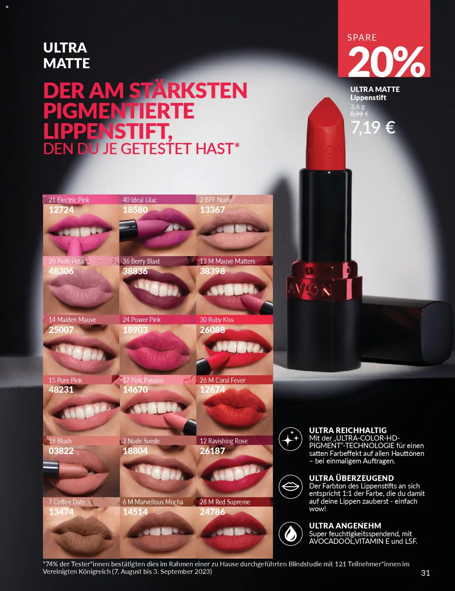 AVON Katalog März 2026 - Seite 33 - gültig ab 01.03.2026