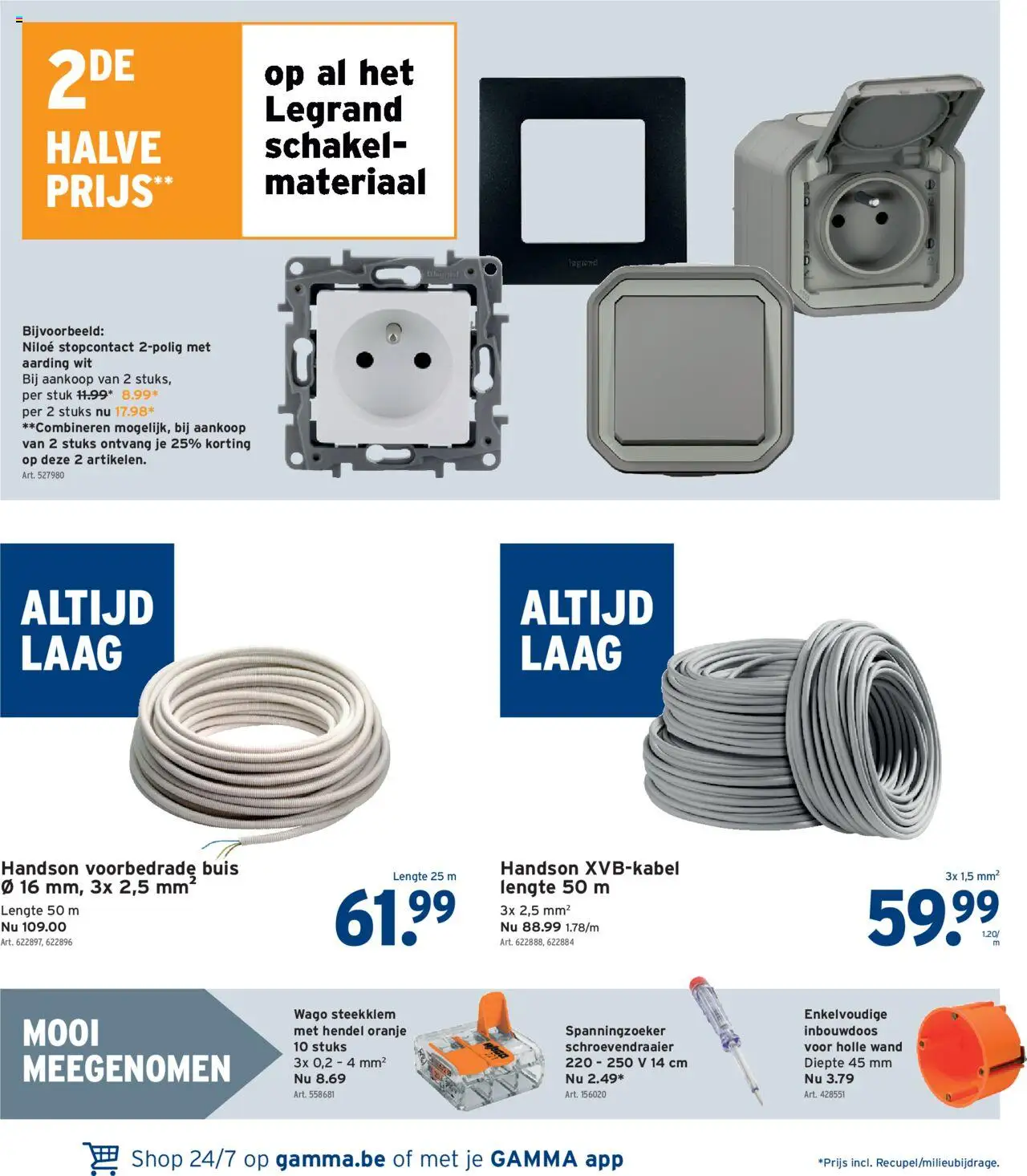 GAMMA folder - pagina 18- geldig vanaf 16/07/2025