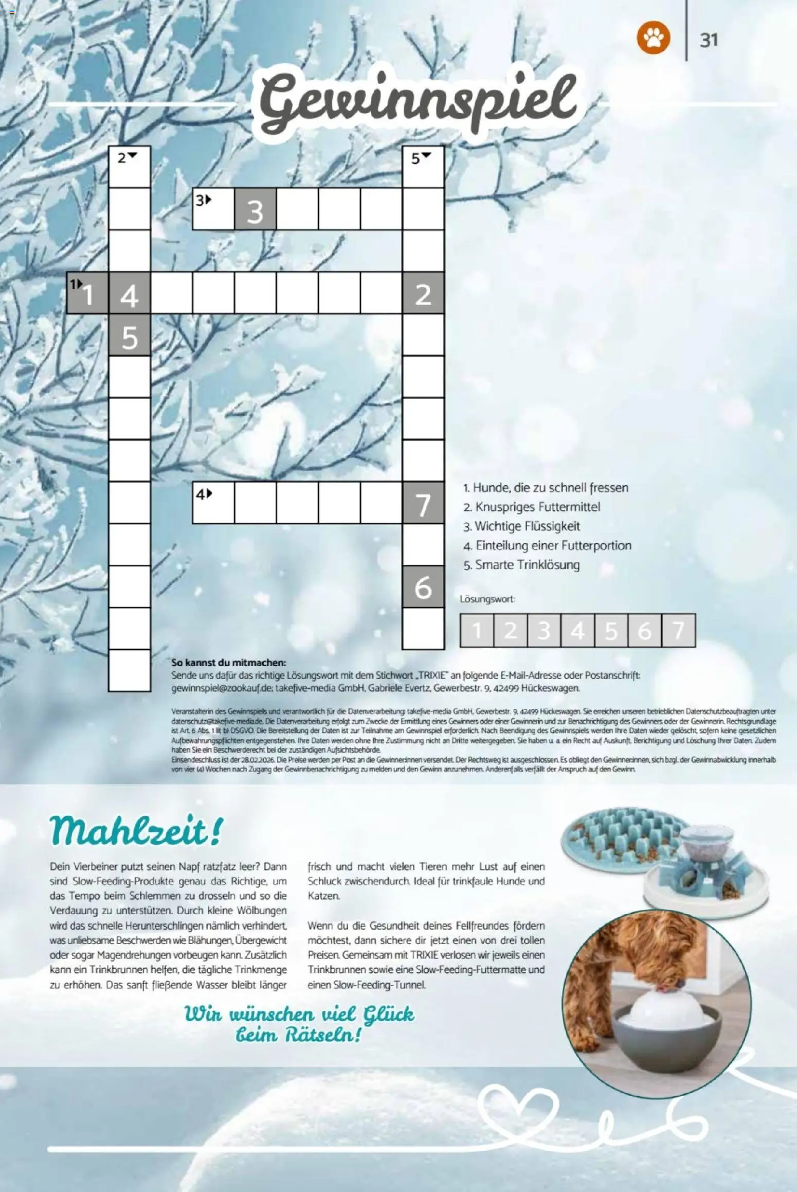 zookauf  Heimtier Journal - Seite 31 - gültig ab 01.02.2026