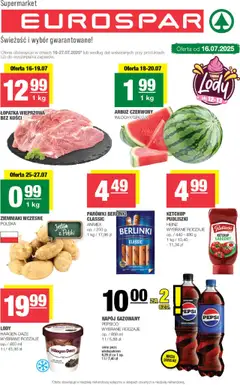 Podgląd Spar Gazetka - Eurospar ważny od 16.07.2025