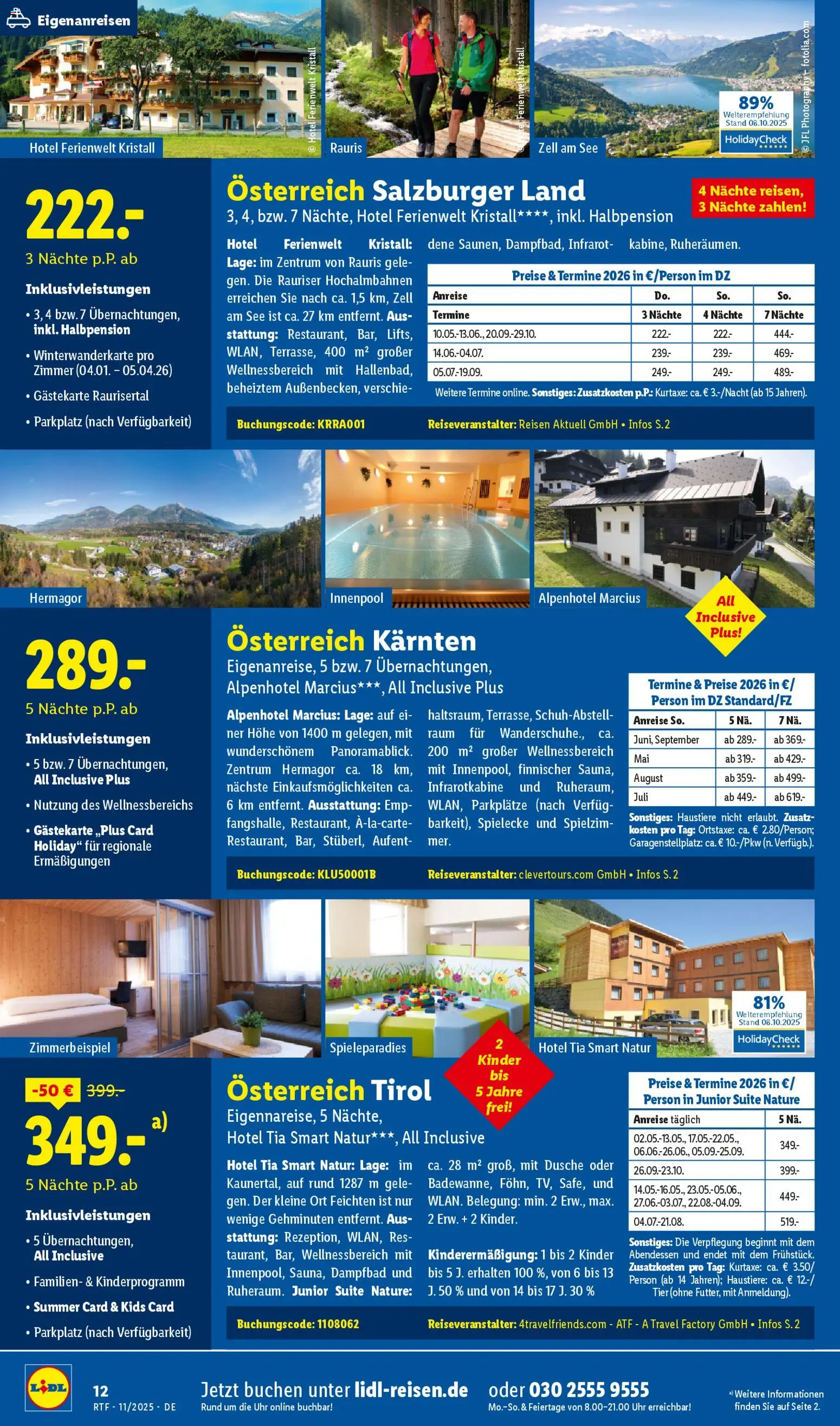 Lidl Reisen - Black Friday - Seite 12 - gültig ab 12.11.2025
