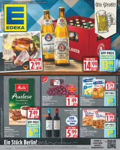 Vorschau Edeka Prospekt 	 gültig ab 15.09.2025