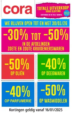 Cora - Folder Anderlecht geldig vanaf 16/01/2026