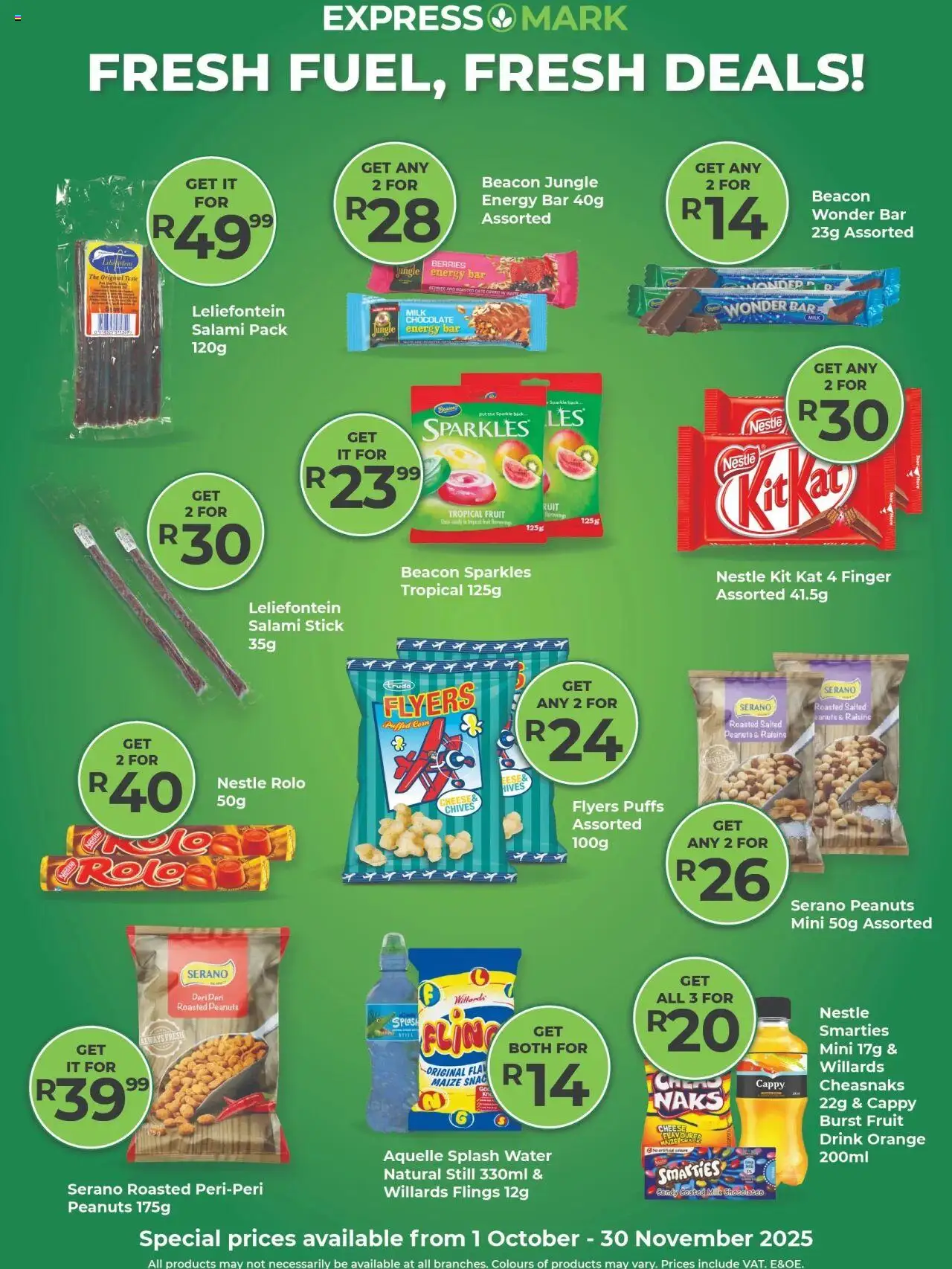 Agrimark Fresh Fuel, Fresh Deal! - page 1- valid from 01/10/2025