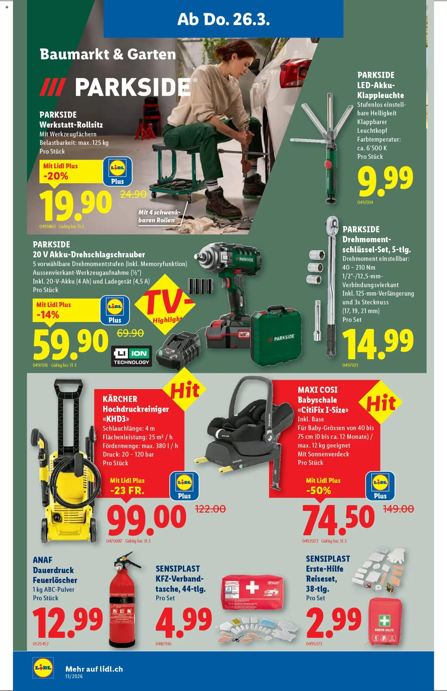 Lidl aktionen - page 20- valid from 26.03.2026