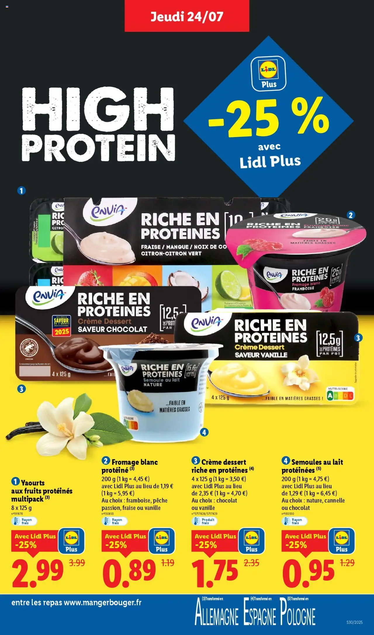 LIDL catalogue semaine 29 - page 11 - valable à partir du 24/07/2025