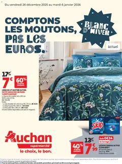 Auchan - Blanc d'hiver supermarché geldig vanaf 26/12/2025