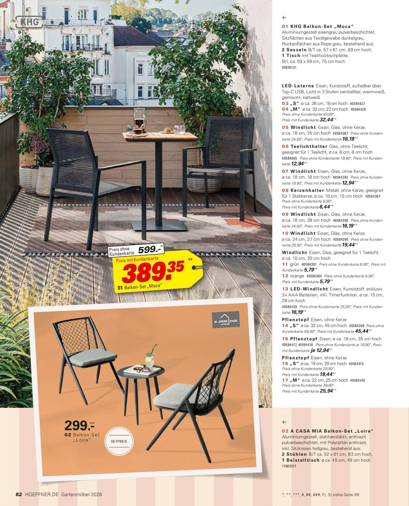 Höffner Prospekt Gartenmöbel - Seite 82 - gültig ab 27.03.2026