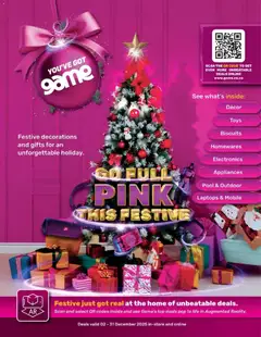 Preview Game - Go Full Pink This Festive valid from 02/12/2025