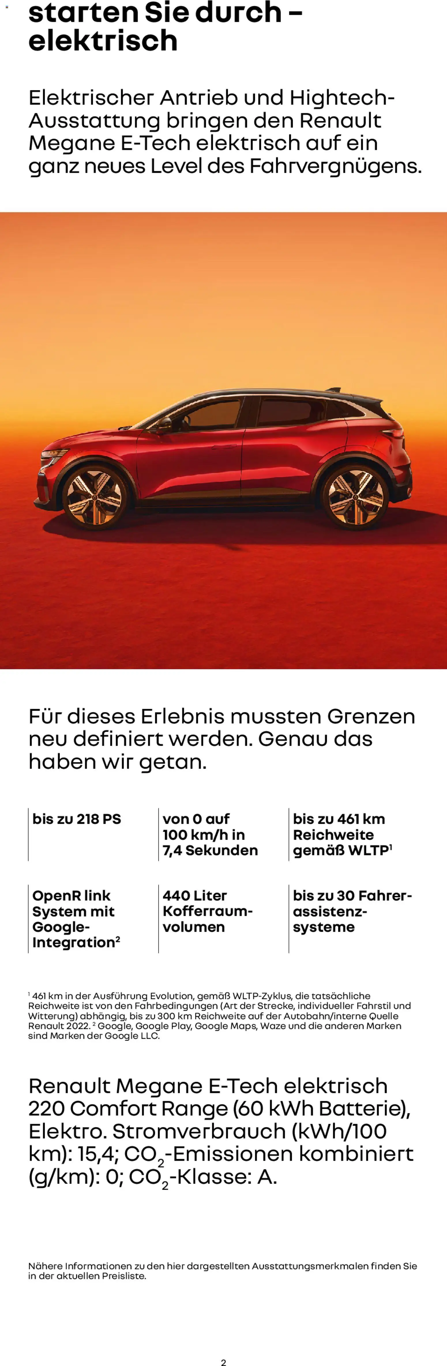 Renault Megane E-Tech - Seite 2 - gültig ab 14.01.2026