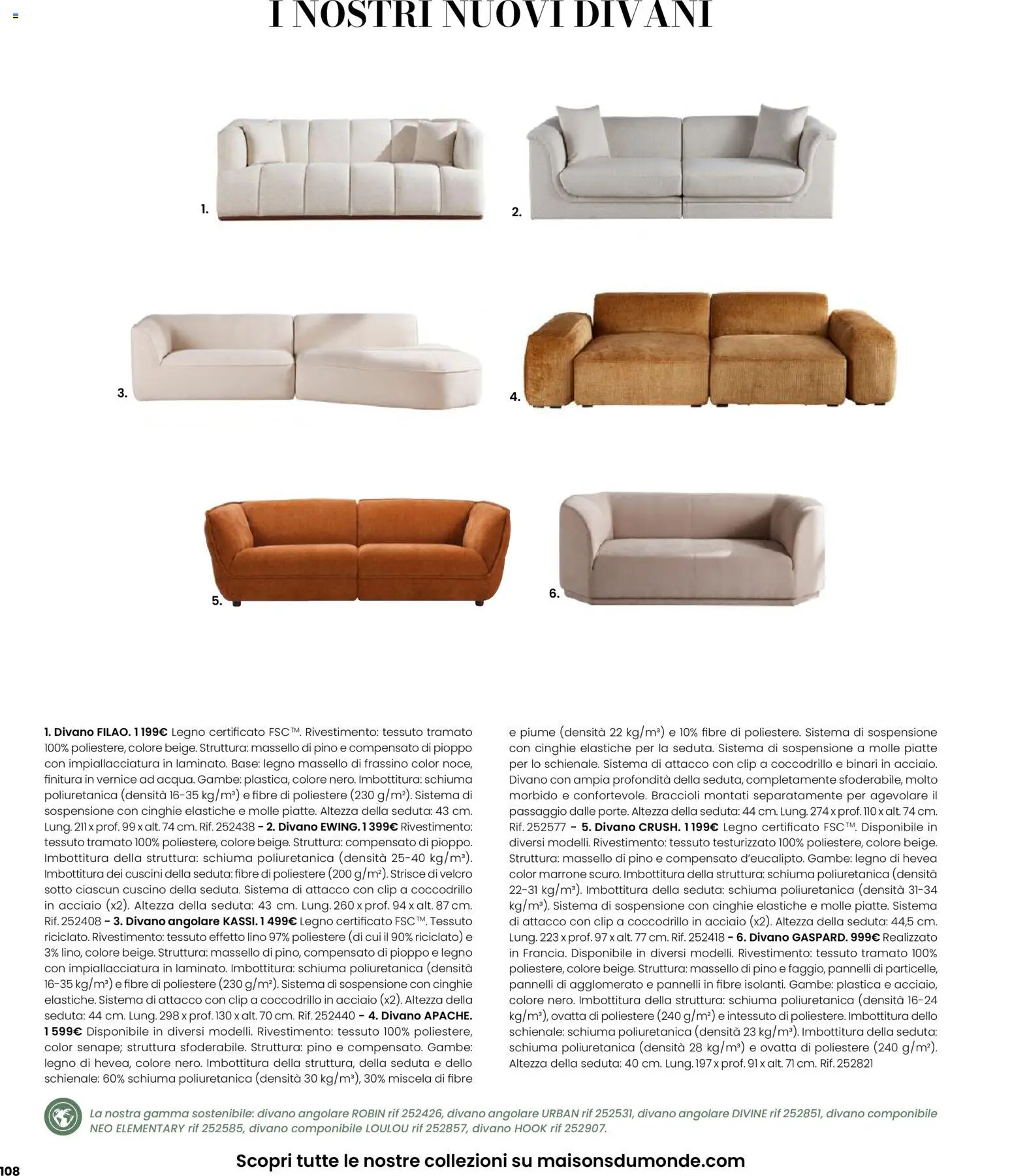 Volantino Maisons du Monde	 - pagina 108 - valido dal 12/02/2026