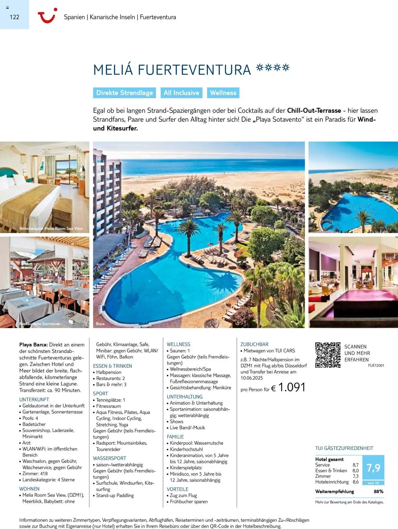 TUI  Kanaren, Kapverden, Senegal 2024/25 - Seite 122 - gültig ab 01.11.2024
