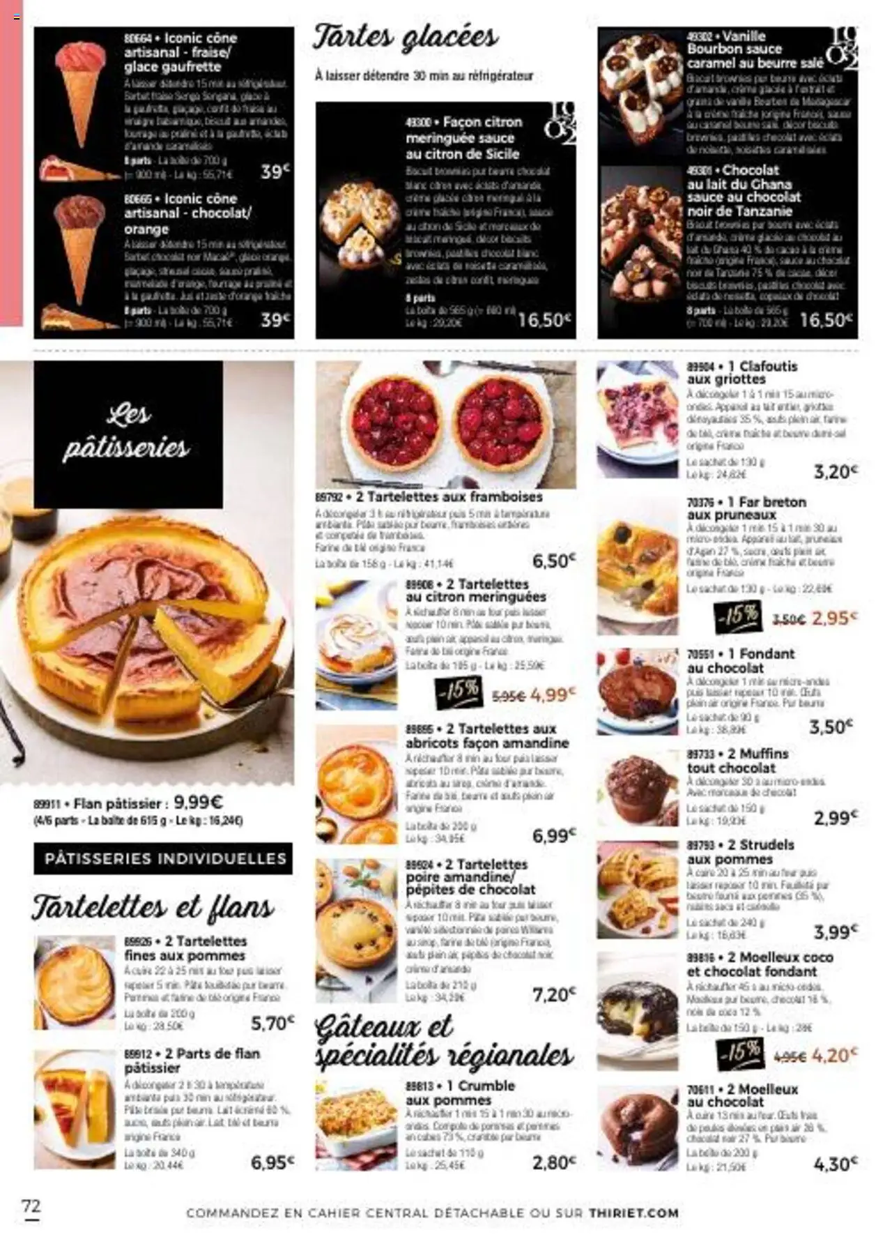 Thiriet catalogue livraison à domicile - page 72 - valable à partir du 11/07/2025