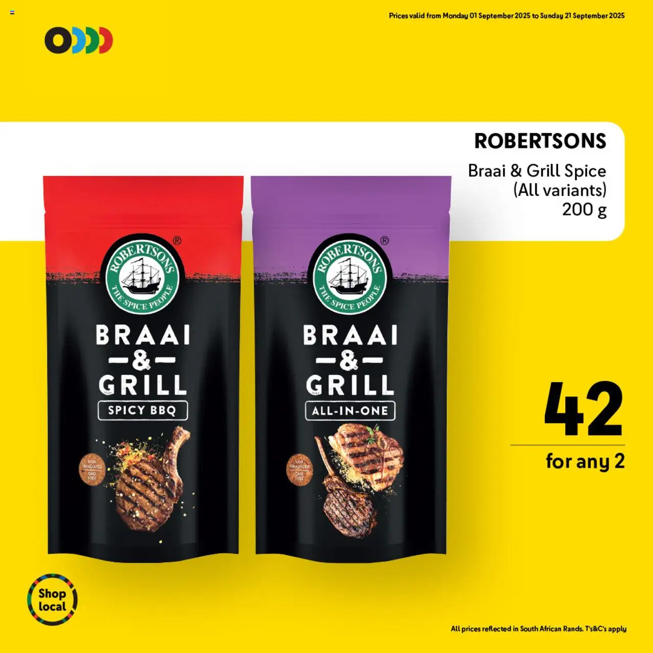 Makro Mood Deals Braai Essentials - page 1- valid from 01/09/2025