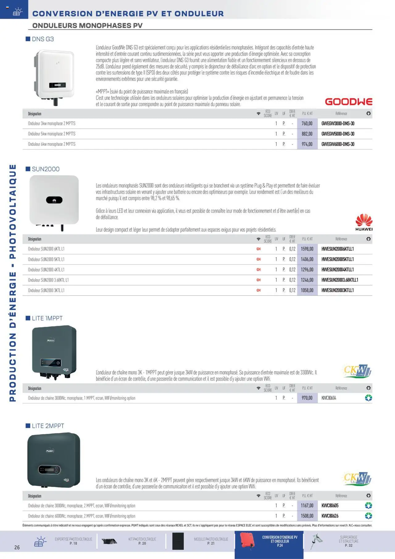 Rexel - Production D´Énergie Photovoltaique - page 10 - valable à partir du 16/07/2025