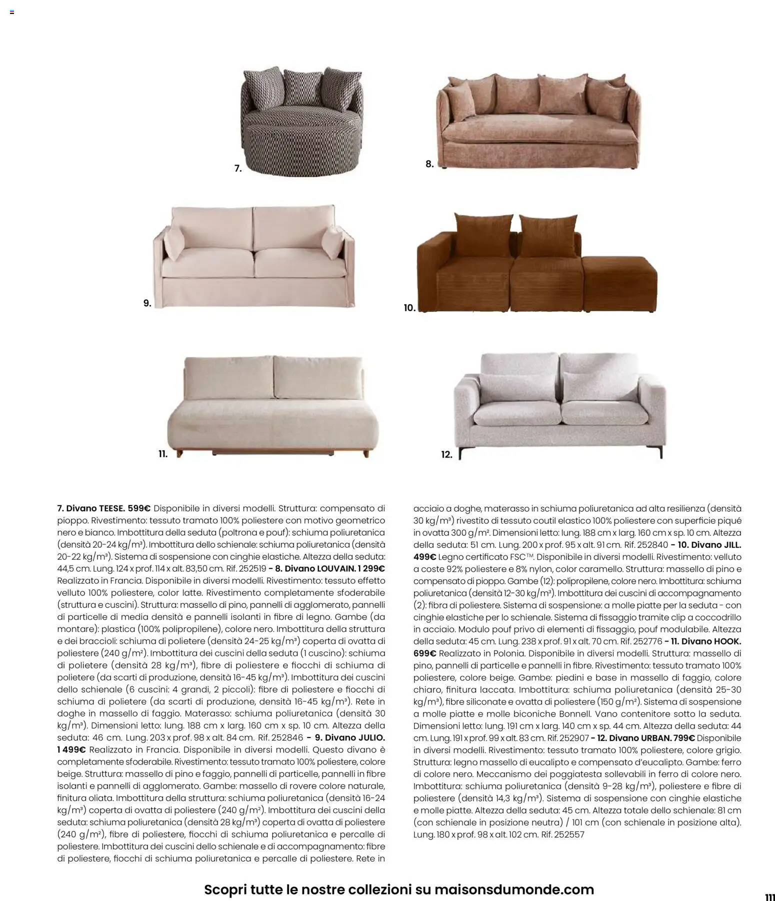 Volantino Maisons du Monde	 - pagina 111 - valido dal 12/02/2026