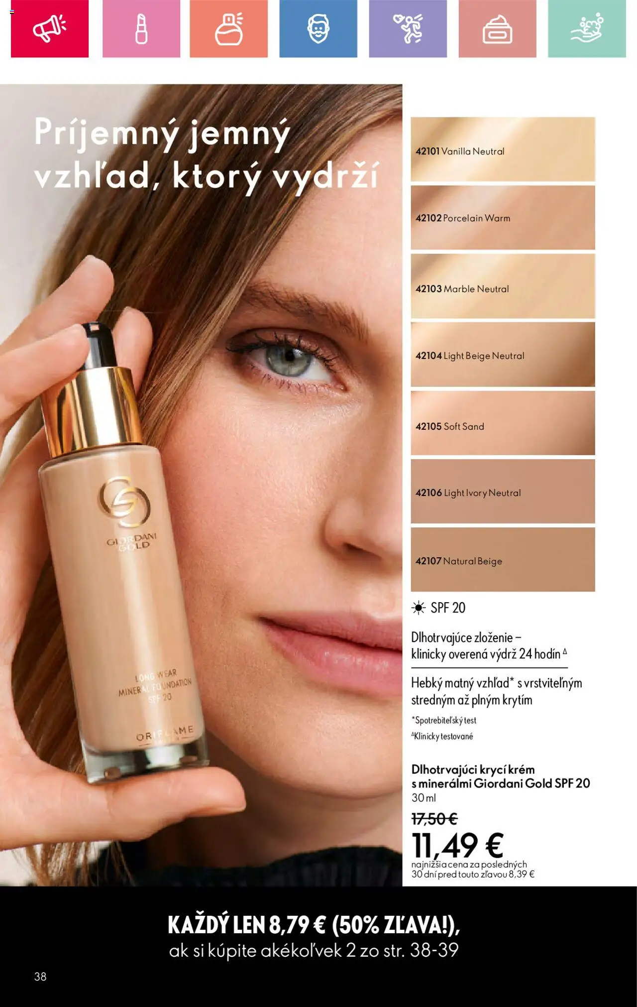Katalóg Oriflame 10 2025 - strana 38- platný od 06.07.2025