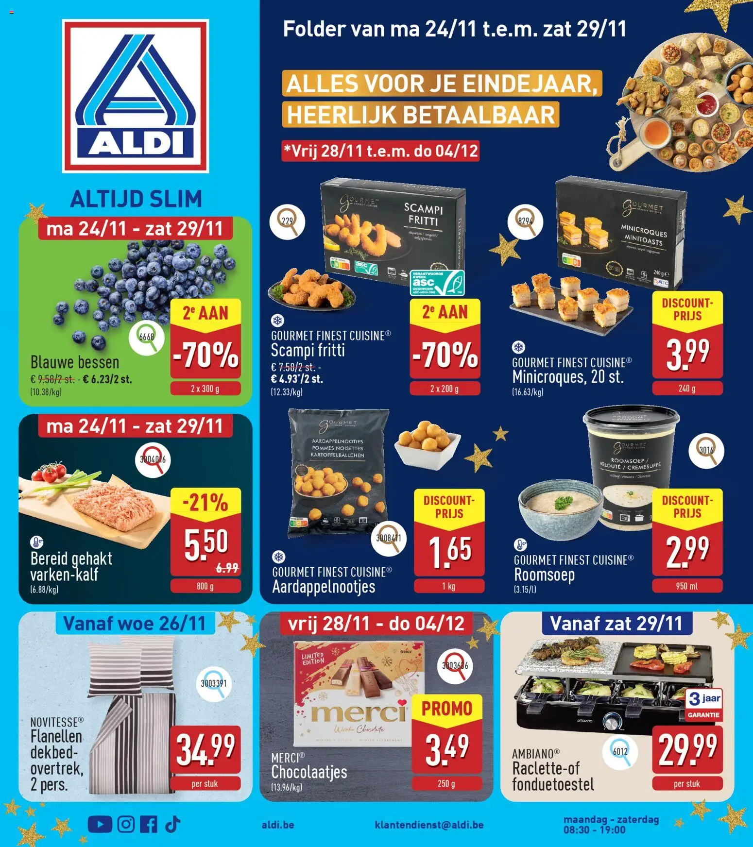 Aldi folder week 47 - pagina 1- geldig vanaf 24/11/2025