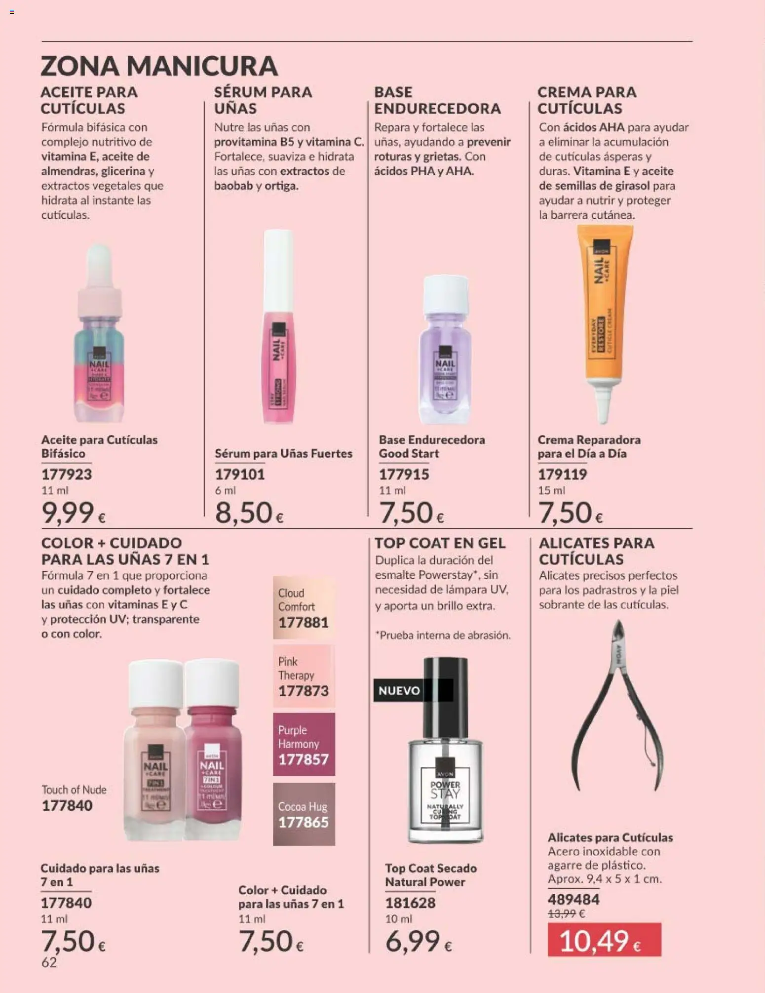 Catálogo AVON campaña 4 - Página de 62 - Válido desde 01/04/2026
