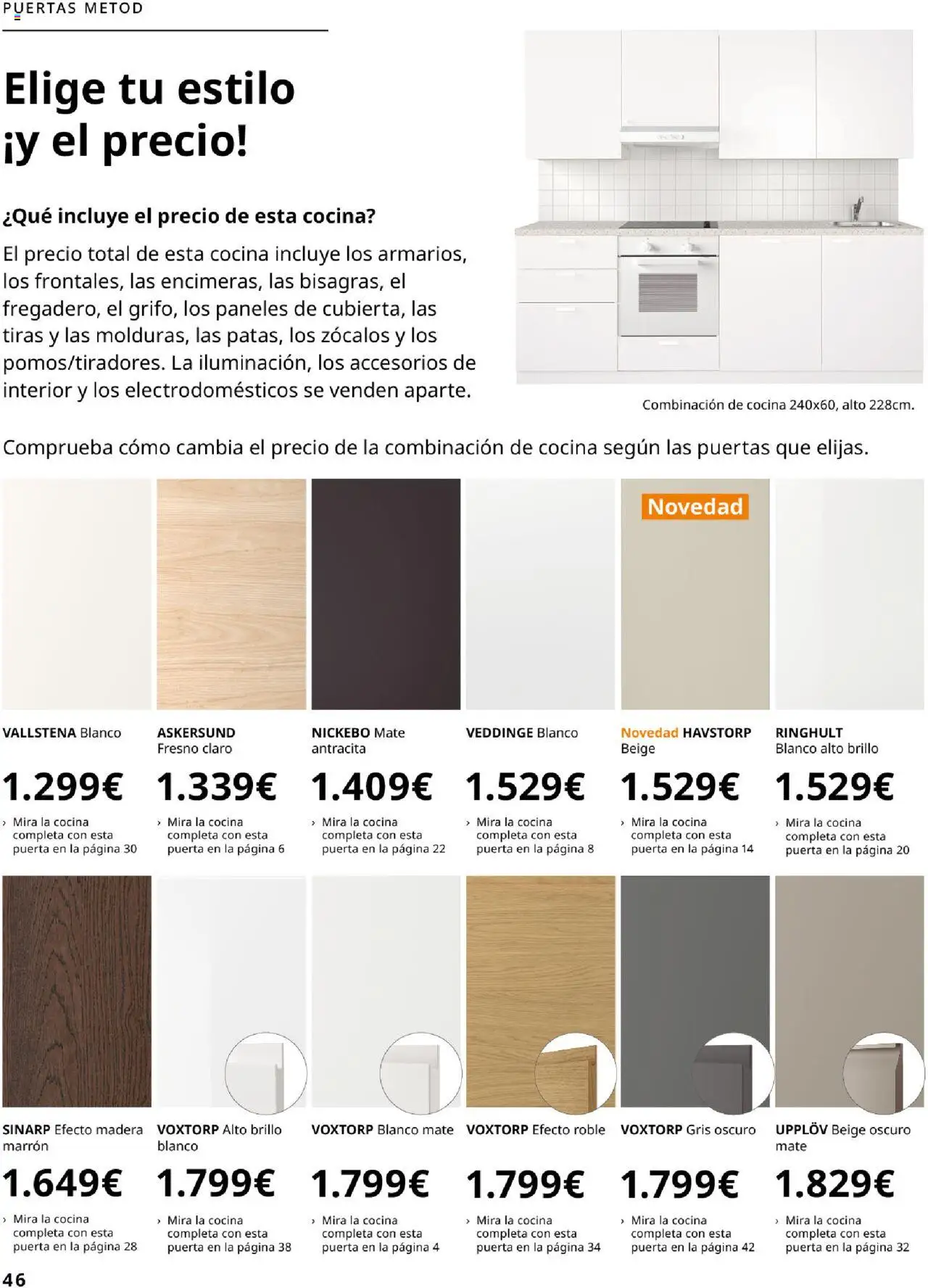 Catálogo IKEA Cocinas - Página de 46 - Válido desde 01/09/2025